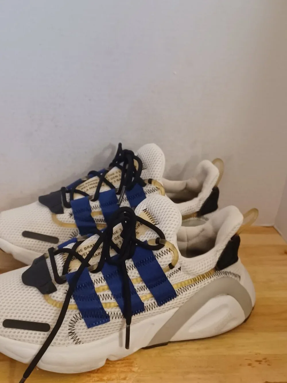 adidas LXCON Cloud White Active Blue Mens size 6